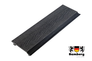 Фасадная доска ДПК Бамберг, Проджект (Project) — Black Deck