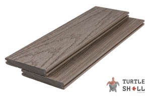 Террасная доска из ДПК Turtle Shell, Solid, Scottish Slatewood, Co-Extrusion (Dual)