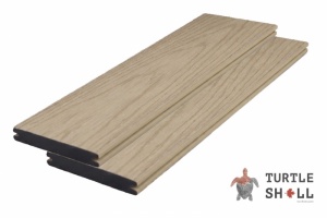 Террасная доска из ДПК Turtle Shell, Solid, Scottish Slatewood, Co-Extrusion (Dual)