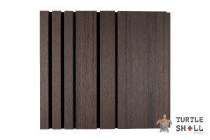 Фасадная (стеновая) реечная панель из дпк Mono Lines, Texas Hickory Co-Extrusion