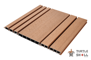 Фасадная (стеновая) реечная панель из дпк Middle Lines, Siberian Pine, Co-Extrusion