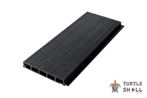 Реечные панели ДПК Моно Лайнс, Голландское Сгоревшее дерево (Holland Burntwood), Коэкструзия
