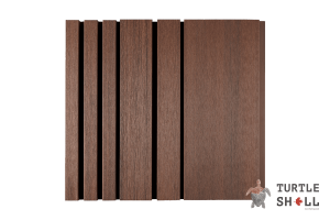Фасадная (стеновая) реечная панель из дпк Wall Panels Mono Lines, Australian Palisander, Co-Extrusion