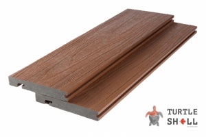 Завершающая доска Turtle Shell Bullnose, Australian Palisander, Co-Extrusion
